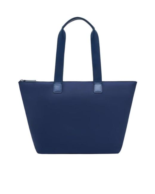 Emporio Armani Blue Large Asv Tote Bag for men