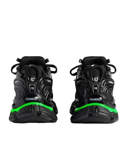 Balenciaga Black Runner Led Sneakers for men