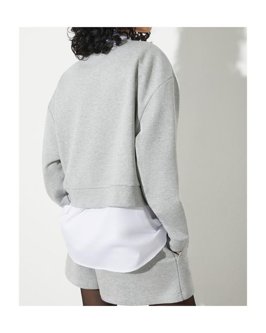MAX&Co. Gray Long Sleeve Sweatshirt