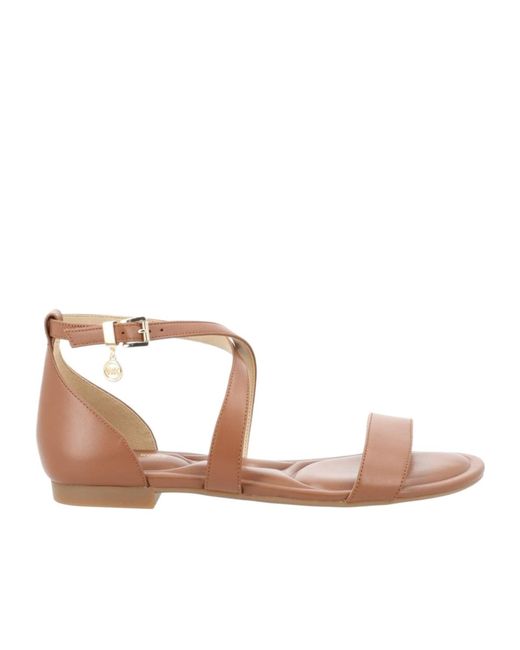 MICHAEL Michael Kors Pink Alexa Flex Strap Sandals