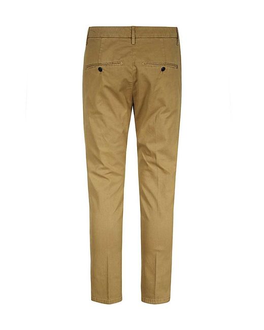 Dondup Natural Belt-Loop Casual Pants for men