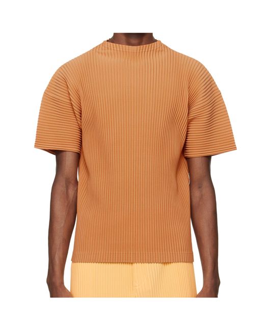 Homme Plissé Issey Miyake Orange 'Monthly Colors: March' Top for men