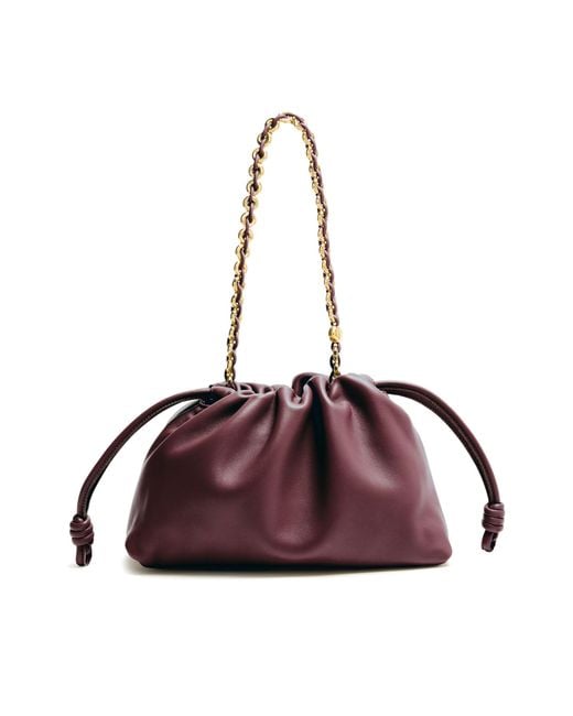 Loewe Brown Medium Flamenco Bag