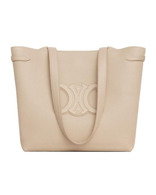 Céline Gray Small Cabas Anays Cuir Triomphe Shoulder Bag