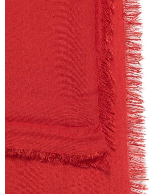 Faliero Sarti Red Azzurra U Scarf