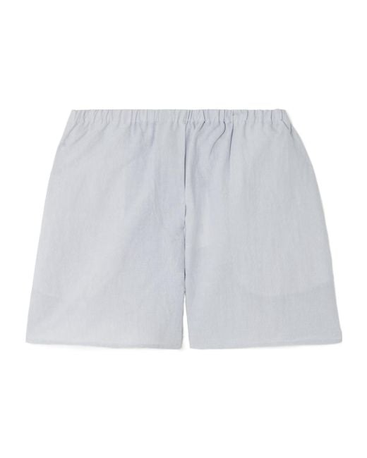 Proenza Schouler White Jana Striped Shorts