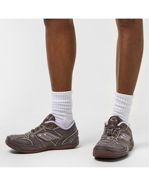 Balenciaga Brown Bal Hamptons Low-Top Sneakers