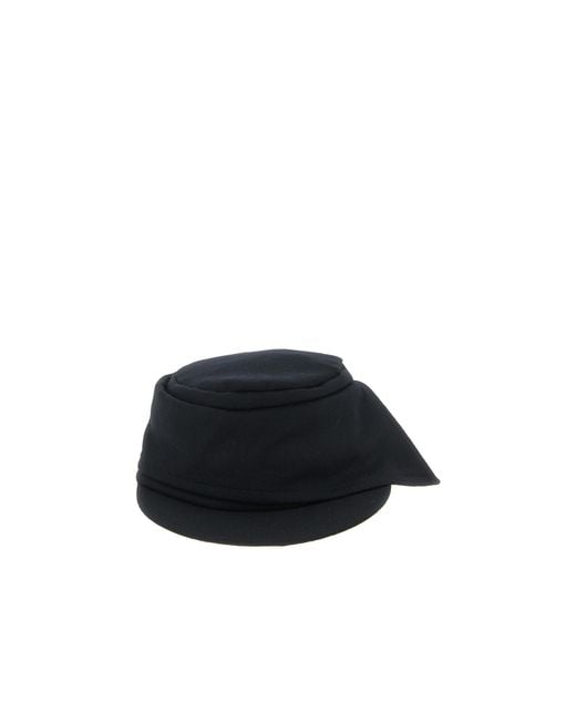 Yohji Yamamoto Black 'Work Cap' Hat for men