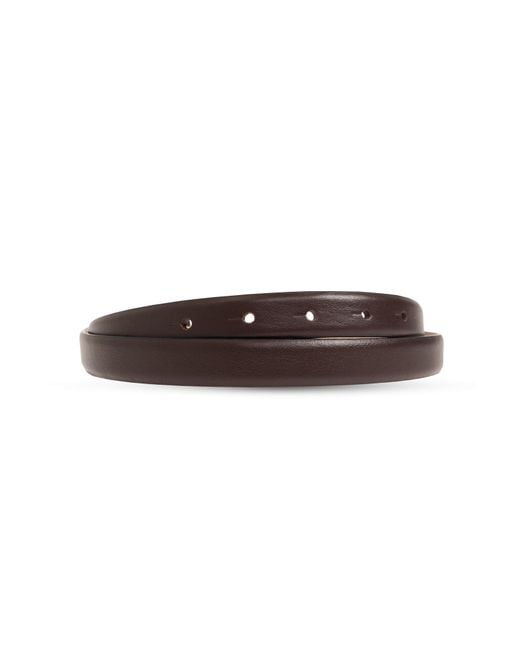 Max Mara White Logo Belt