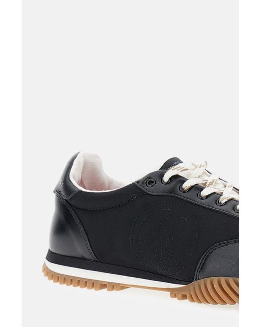 Stella McCartney Blue S-Wave Low-Top Sneakers
