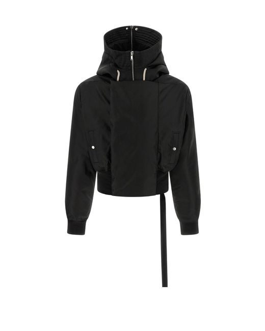 Rick Owens Black Alice Parka for men