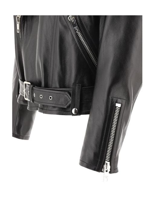 Céline Black Biker Jacket for men