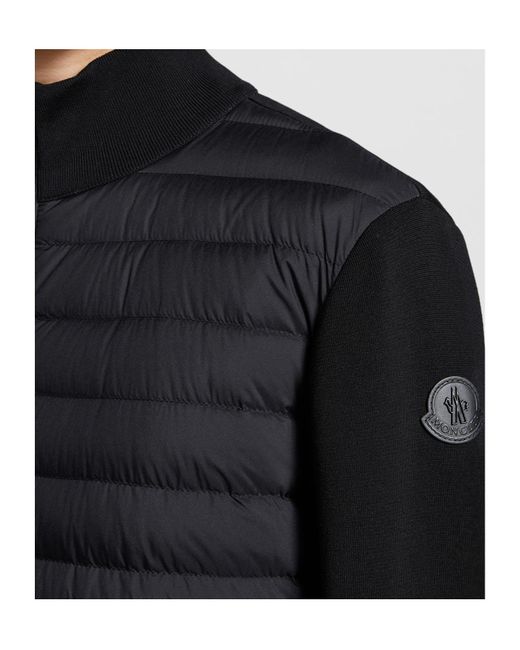 Moncler Black Down Jackets for men