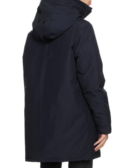 Canada Goose Blue Langford Hooded Parka for men