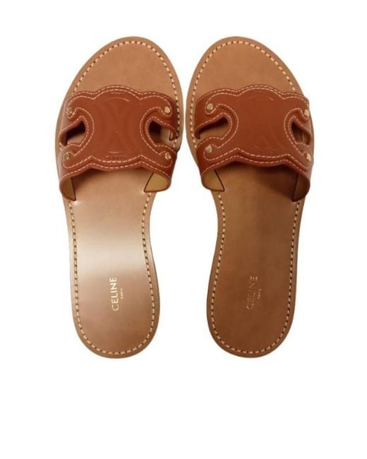 Céline Brown Triomphe Mule