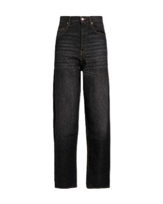 Isabel Marant Black Denim Trousers