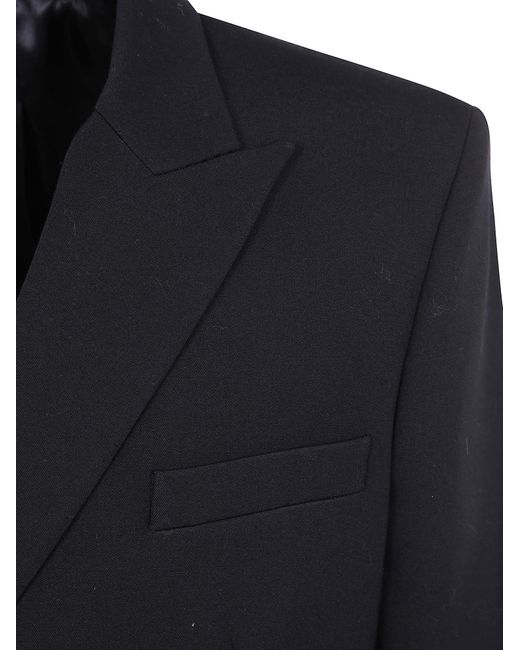 Balmain Blue Double Breasted Tailored Blazer for men