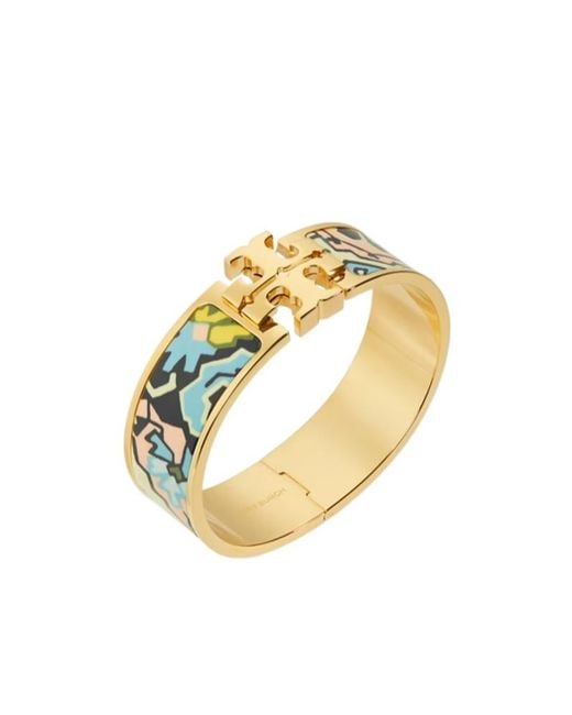 Tory Burch Metallic Kira Enamel Bracelet