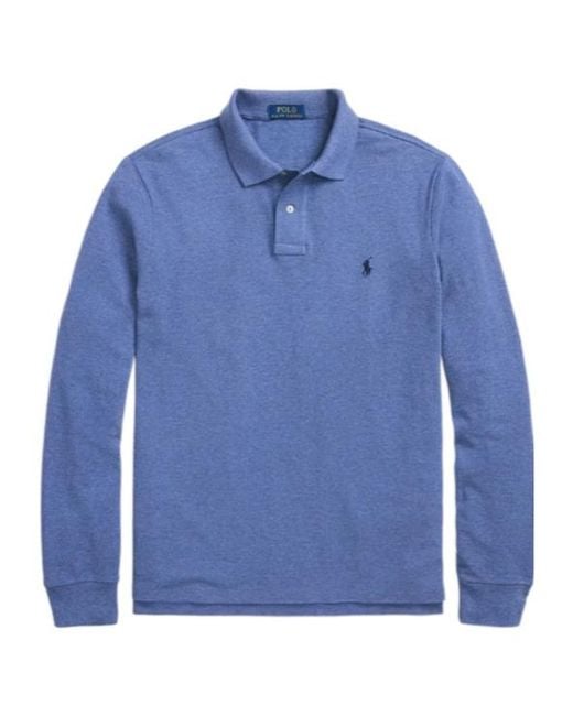Ralph Lauren Blue Polo Pony Polo Shirt for men