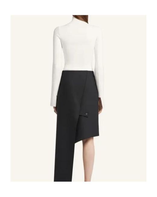 Courreges White Courrèges Interlock Mockneck Jumper