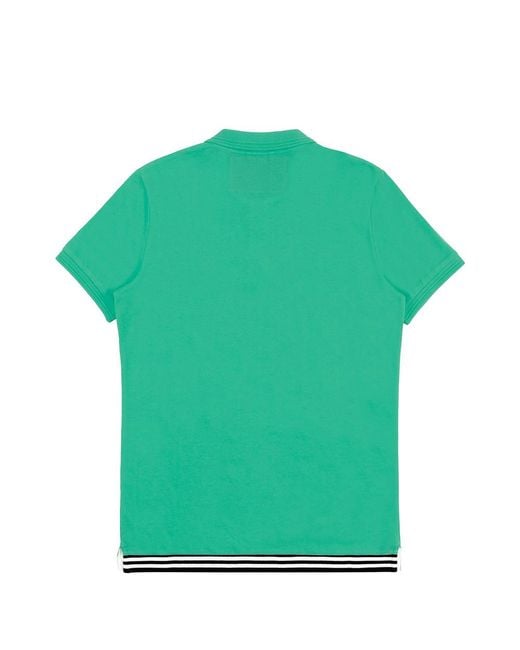 Iceberg Green Logo Polo Shirt for men