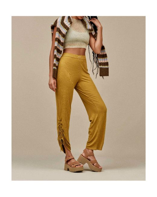 Ugg Brown Ankle Strap Wedge Sandals