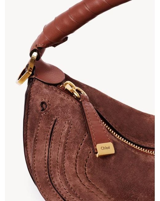 Chloé Brown Chloé Marcie Small Shoulder Bag