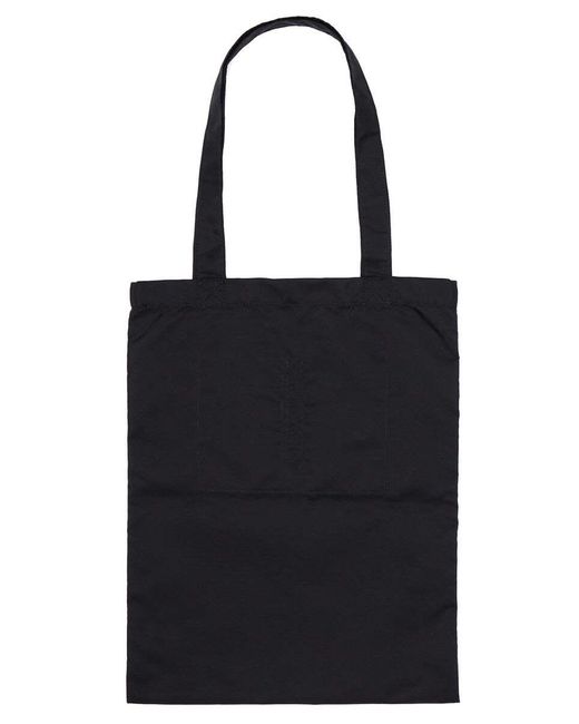 Rick Owens Black Top Handle Tote Bag