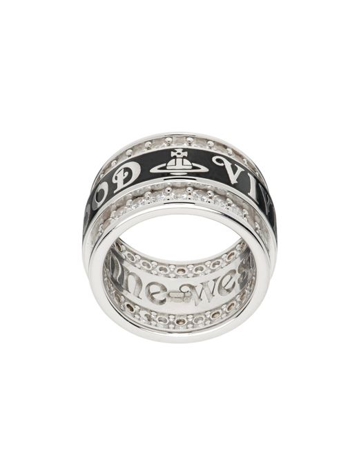 Vivienne Westwood Metallic Jacob Ring for men