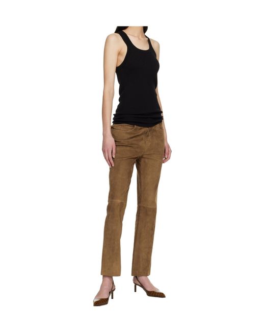 Tom Ford Black Wool Crew Neck Vest