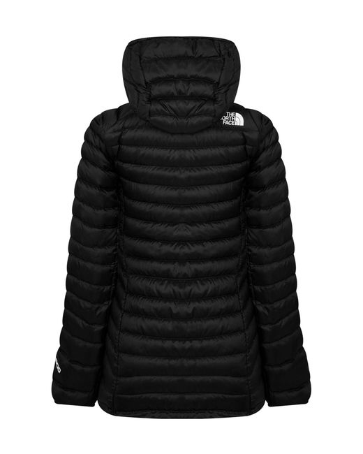 The North Face Black Longline Hooded Jacket