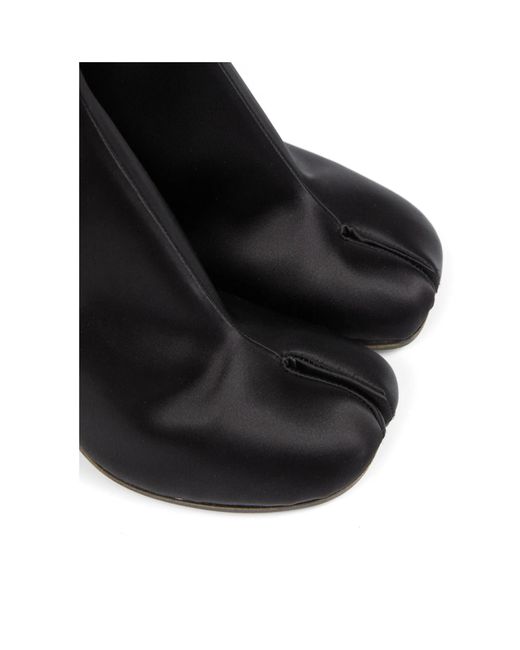Maison Margiela Black Tabi Heeled Ankle Boots