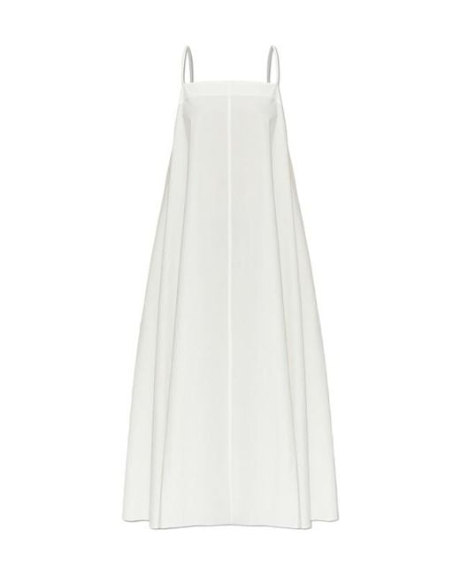 Studio Nicholson White Sleeveless Dress