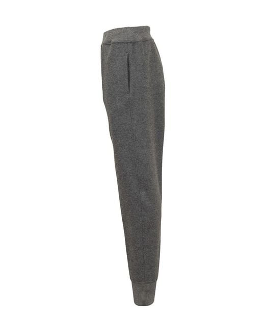 Jil Sander Black Tapered Track Pants for men