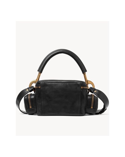 Chloé Black Small Camera Tote Bag
