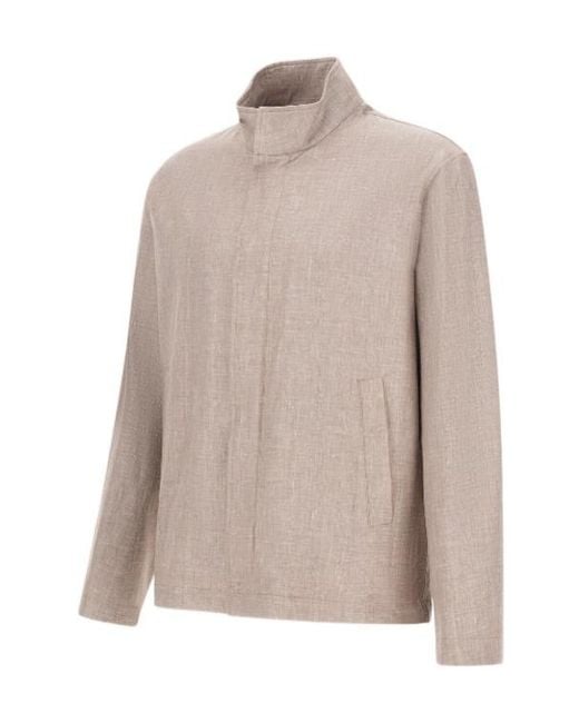 Herno Multicolor Button Jacket for men