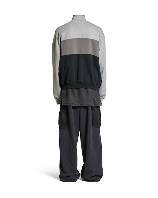 Balenciaga Gray Unity Sport Zip-Up Jacket for men