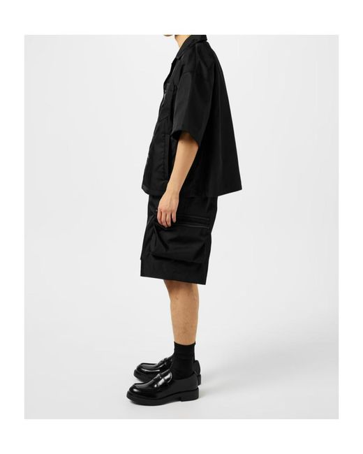 Prada Black Logo Loafers for men