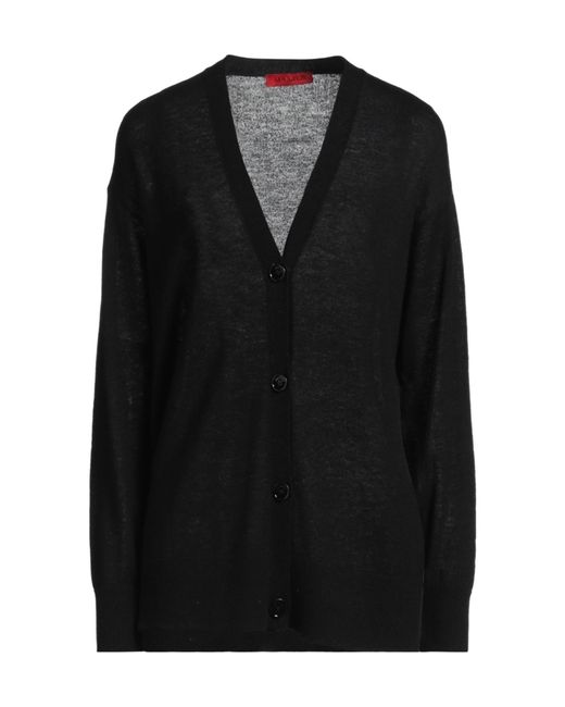 MAX&Co. Black V-Neck Knit Cardigan