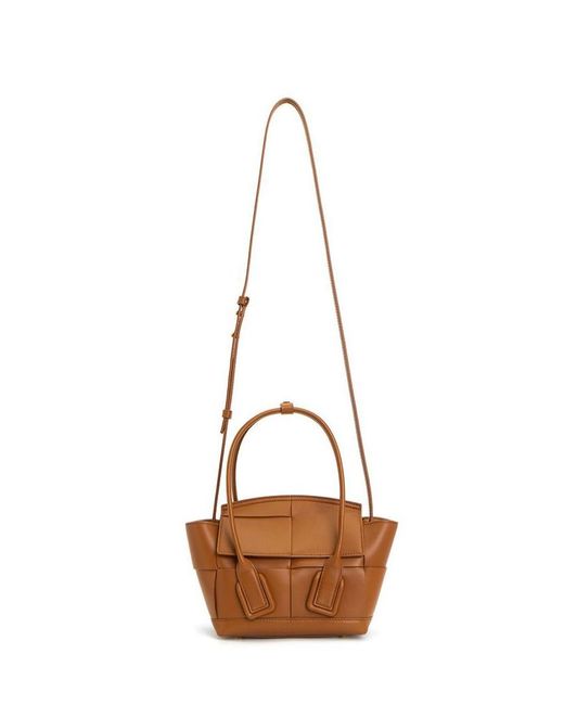 Bottega Veneta Brown Arco Single-Shoulder Bag