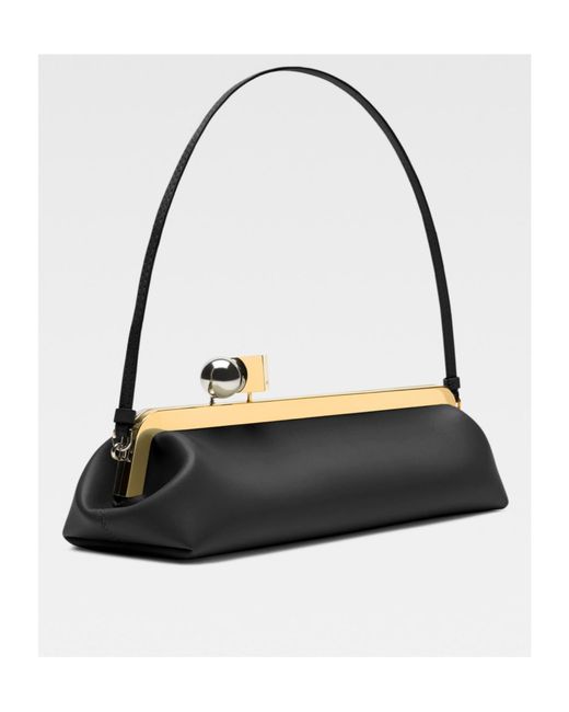 Jacquemus Black The Salon Clutch Bag