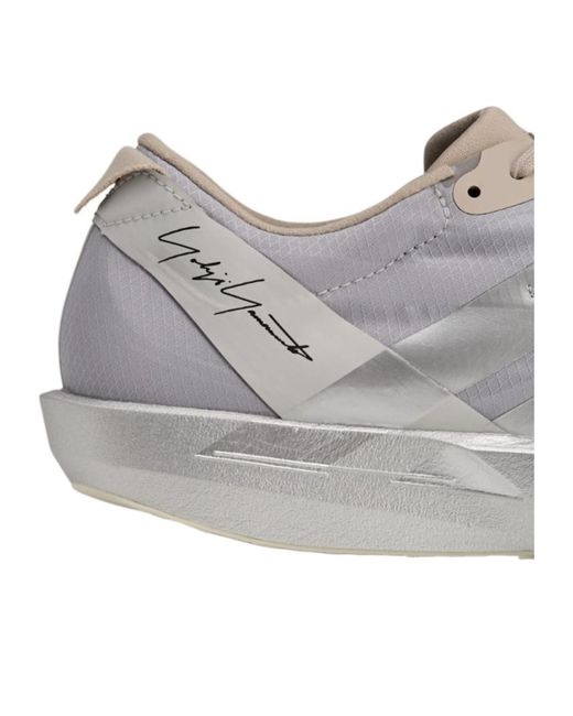 Y-3 Gray Adios 9 Running Shoes for men