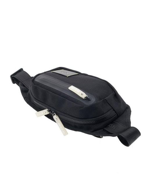 MSGM Black Zippered Waist Pack