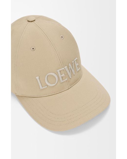Loewe Natural Curved Peak Baseball Cap