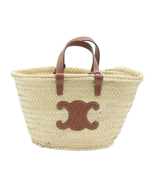 Céline Metallic Teen Classic Panier