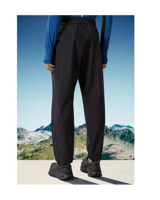 Moncler Blue Gore-Tex Trousers for men