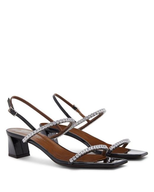 Giuseppe Zanotti Multicolor Valentiine Crystal Sandals