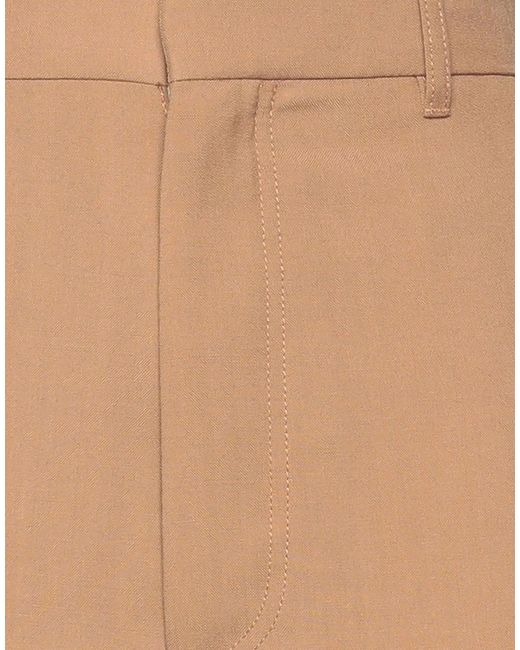 Marni Natural Lightweight Wool Trousers