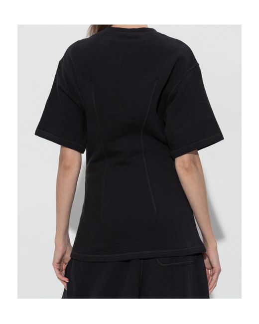 Lanvin Black Fitted T-Shirt