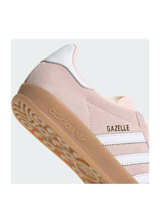 Adidas Originals Pink Gazelle Indoor Low-Top Sneakers